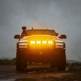 KC HiLiTES SlimLite 8in. LED Light Shield (Shield Only) - Amber thumbnail 3