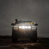 KC HiLiTES SlimLite 8in. LED Light Shield SAE Driving (Shield Only) - Clear thumbnail 3