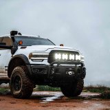 KC HiLiTES SlimLite 8in. LED Light Shield SAE Driving (Shield Only) - Clear thumbnail 4