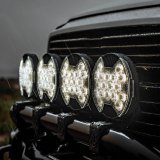 KC HiLiTES SlimLite 8in. LED Light Shield SAE Driving (Shield Only) - Clear thumbnail 5