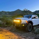 KC HiLiTES SlimLite 8in. LED Light Shield SAE Driving (Shield Only) - Selective Yellow thumbnail 5