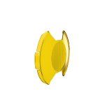 KC HiLiTES SlimLite 8in. LED Light Shield SAE Driving (Shield Only) - Selective Yellow thumbnail 6