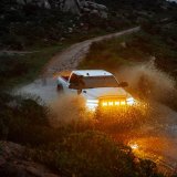 KC HiLiTES SlimLite 8in. LED Light Shield Driving (Shield Only) - Amber thumbnail 4