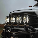 KC HiLiTES SlimLite 8in. LED Stone Guard - Black thumbnail 2