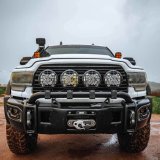 KC HiLiTES SlimLite 8in. LED Stone Guard - Black thumbnail 4
