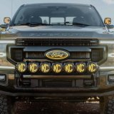 KC HiLiTES 2017+ Ford Super Duty Gravity LED Pro6 7-Light Bar Kit - Front Bumper thumbnail 7