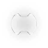 KC HiLiTES SlimLite 6in Light Shield - SAE Driving Beam - Clear thumbnail 3