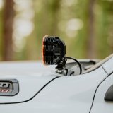 KC HiLiTES 2019+ RAM 2500/3500 A-Pillar/Ditch Light Mount - Factory HD Hood ONLY thumbnail 1