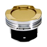 JE Pistons BMW N54B30 Ultra Series Set of 6 Pistons Inv Dome/Dish 3.307 Bore 1.275 CD 0.866 Dia thumbnail 3