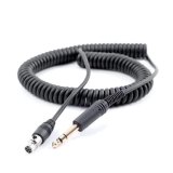 Rugged Radios Fire Truck Intercom Headset Coil Cord for 1/4 Style Jacks thumbnail 1