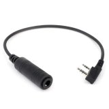 Rugged Radios OFFROAD Headset / Helmet Adapter Cable to Rugged and Kenwood Handheld Radios thumbnail 1