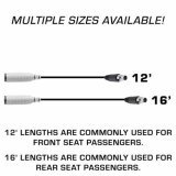 Rugged Radios STX STEREO Straight Cable to Intercom (Select Length) 12 Feet thumbnail 1