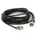 Rugged Radios 15 Ft Antenna Coax Cable with 3/8 NMO Mount thumbnail 1