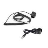 Rugged Radios Velcro Mount Push to Talk (PTT) Buttons for Intercoms Driver PTT- Coil Cord thumbnail 1