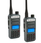 Rugged Radios 2 PACK - Rugged GMR2 PLUS - GMRS / FRS Two Way Handheld Radios Grey thumbnail 2
