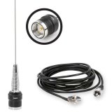 Rugged Radios GMRS / UHF No Ground Plane (NGP) Whip Antenna Kit & NMO Mount thumbnail 1