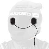 Rugged Radios Alpha Audio Speaker Pods - Velcro Mounting and Gel Ear Pods - Stereo & Mono 3.5mm thumbnail 1