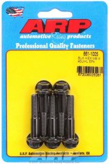 ARP M8 x 1.25 40mm Hex Black Oxide Bolts (5/pkg) thumbnail 5