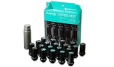 Project Mu Hyper Lug Nut M12 x 1.25 Subaru/Nissan/Infiniti - Black thumbnail 1