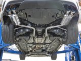 aFe Takeda 16-17 Lexus RC 200T 2.0L (t) 2in. SS Axle-Back Exhaust System w/Polished Blue Tips thumbnail 3