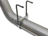aFe LARGE BORE HD 5in 409-SS DPF-Back Exhaust w/Polished Tip 2017 Ford Diesel Trucks V8 6.7L (td) thumbnail 6