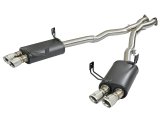 aFe MACH Force-Xp 2-1/2in 304 SS Cat-Back Exhaust w/Polished Tips 05-08 BMW Z4 M Coupe (E86) L6 3.2L thumbnail 2