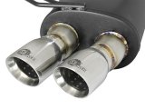 aFe MACH Force-Xp 2-1/2in 304 SS Cat-Back Exhaust w/Polished Tips 05-08 BMW Z4 M Coupe (E86) L6 3.2L thumbnail 3