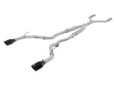 aFe Takeda 2.5in 304 SS Cat-Back Exhaust System w/ Black Tips 16-18 Infiniti Q50 V6-3.0L (tt) thumbnail 1