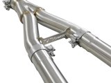 aFe Takeda 2.5in to 3in 304 SS Y-Pipe Exhaust System 16-18 Infiniti Q50/Q60 V6-3.0L (tt) thumbnail 9