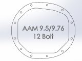 aFe Power Pro Series AAM 9.5/9.76 Rear Diff Cover Black w/Mach Fins 14-19 GM Silverado/Sierra 1500 thumbnail 3