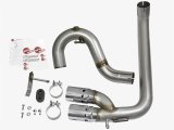 aFe Rebel Series DPF-Back 3in Side Exit SS Exhaust w/ IC Polished Tips 2016 GM Colorado/Canyon 2.8L thumbnail 5