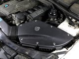 aFe MagnumFORCE Stage 2 Si Intake System Pro 5 R Black 06-12 BMW 3 Series E9x L6 3.0L Non-Turbo thumbnail 4