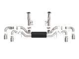 aFe MACH Force-Xp 3in to 2-1/2in 304SS Cat-Back 2020 Chevy Corvette (C8) 6.2L - Polished Tip thumbnail 6