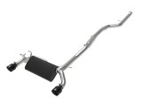 aFe MACH ForceXP 3IN to 2.5IN 304SS Cat-Back Exhaust System w/ Black Tips 14-16 BMW M235i (F22/23) thumbnail 7