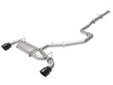 aFe Takeda Exhaust Cat-Back 19-20 Hyundai Veloster N 304SS Black Dual Tips Exhaust thumbnail 2