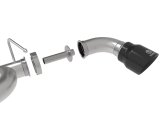 aFe Takeda Exhaust Cat-Back 19-20 Hyundai Veloster N 304SS Black Dual Tips Exhaust thumbnail 4