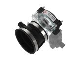 aFe 2020 Vette C8 Silver Bullet Aluminum Throttle Body Spacer / Works With aFe Intake Only - Black thumbnail 2