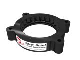aFe 2020 Vette C8 Silver Bullet Aluminum Throttle Body Spacer / Works With aFe Intake Only - Black thumbnail 4
