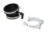 aFe 2020 Vette C8 Silver Bullet Aluminum Throttle Body Spacer Works w/ Factory Intake Only - Silver thumbnail 1