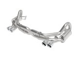aFe MACH Force XP 12-16 Porsche 911 Carrera H6-3.8L SS-304 Cat-Back Exhaust w/ Polished Quad Tips thumbnail 3