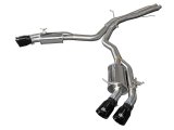 aFe 18-20 Audi RS5 Coupe MACH Force-Xp 3in to 2.5in 304 SS Axle-Back Exhaust System (Quad Black Tip) thumbnail 4