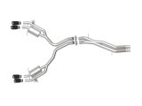 aFe 18-20 Audi RS5 Coupe MACH Force-Xp 3in to 2.5in 304 SS Axle-Back Exhaust System (Quad Black Tip) thumbnail 5