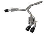 aFe 18-20 Audi RS5 Coupe MACH Force-Xp 3in to 2.5in 304 SS Axle-Back Exhaust System (Quad Black Tip) thumbnail 6