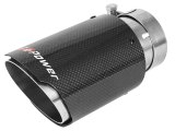 aFe 18-20 Audi RS5 Coupe MACH Force-Xp 3in to 2.5in 304 SS Axle-Back Exhaust System-Quad Carbon Tips thumbnail 7