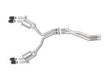 aFe 18-20 Audi RS5 Coupe MACH Force-Xp 3in to 2.5in 304 SS Axle-Back Exhaust System-Quad Carbon Tips thumbnail 8