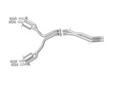aFe 18-20 Audi RS5 Coupe MACH Force-Xp 3in to 2.5in 304 SS Axle-Back Exhaust System-Quad Polish Tips thumbnail 6