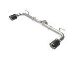 aFe Takeda 2-1/2in 304 SS Axle-Back Exhaust w/ Carbon Fiber Tips 14-18 Mazda 3 L4 2.0L/2.5L thumbnail 2