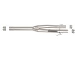 aFe Apollo GT Series 409 Stainless Steel Muffler Delete Pipe 09-19 Ram 1500 (Dual Exhaust) V8-5.7L thumbnail 4