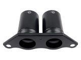 aFe Power Mach Force Xp 4in 304 SS Bolt-On Exhaust Tips Satin Black 14-19 Porsche 911 GT3 3.8L/4.0L thumbnail 2