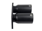aFe Power Mach Force Xp 4in 304 SS Bolt-On Exhaust Tips Satin Black 14-19 Porsche 911 GT3 3.8L/4.0L thumbnail 5